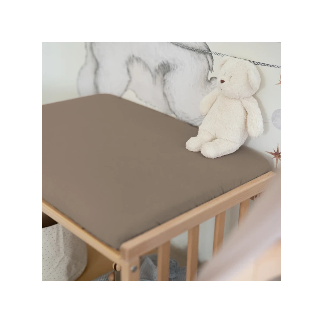 Prześcieradło na przewijak - Taupe