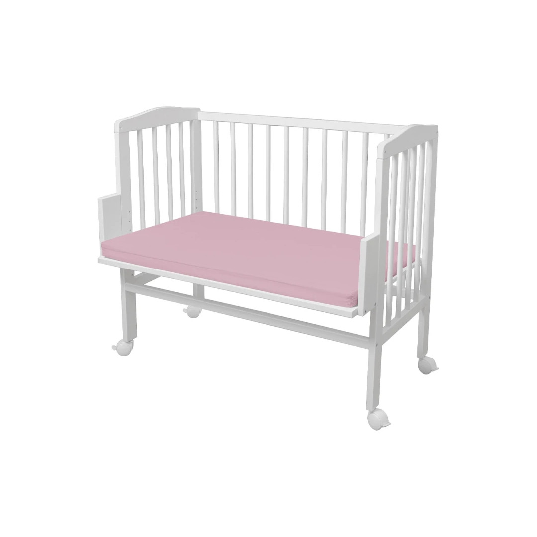 Prześcieradło do dostawki 2w1 90x50 cm Pink