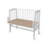Prześcieradło do dostawki 2w1 90x50 cm Taupe