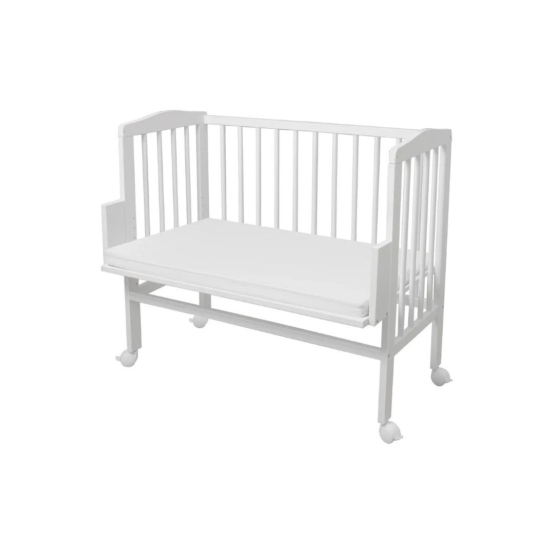 Prześcieradło do dostawki 2w1 90x50 cm Białe