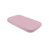 Prześcieradło bawełniane 124x73 Łóżeczko 7w1 - Pink