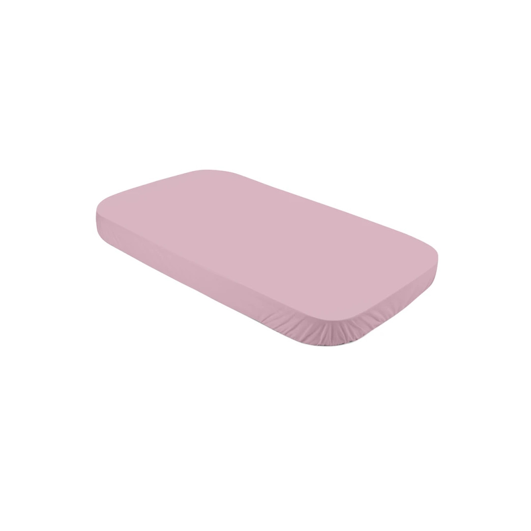 Prześcieradło bawełniane 124x73 Łóżeczko 7w1 - Pink