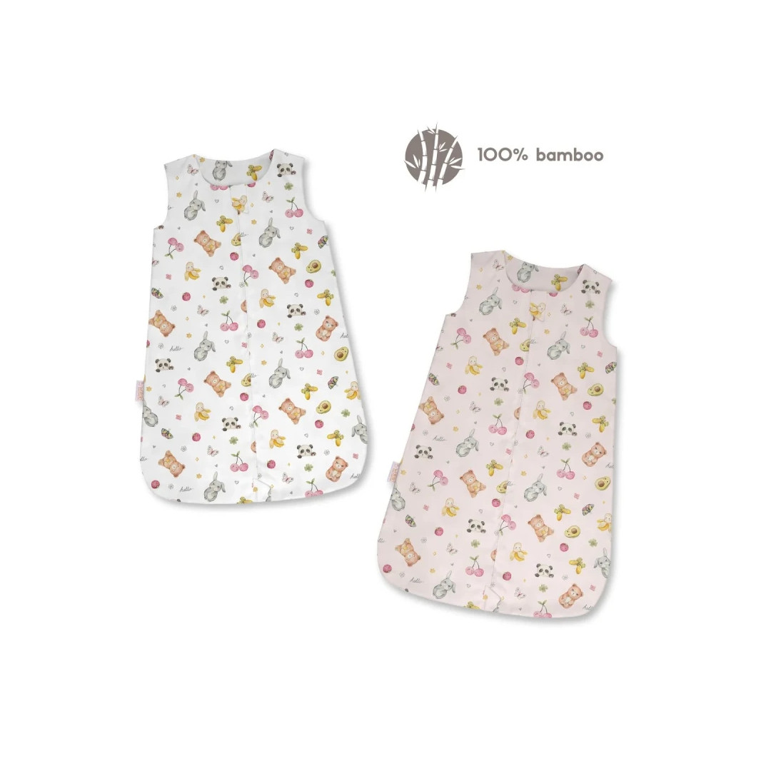 Bambusowy Śpiworek dla niemowlaka 0-6 mies. - CandyCute
