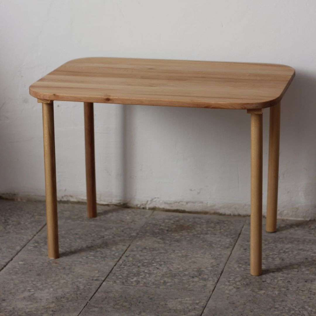 Drewniany stolik XL