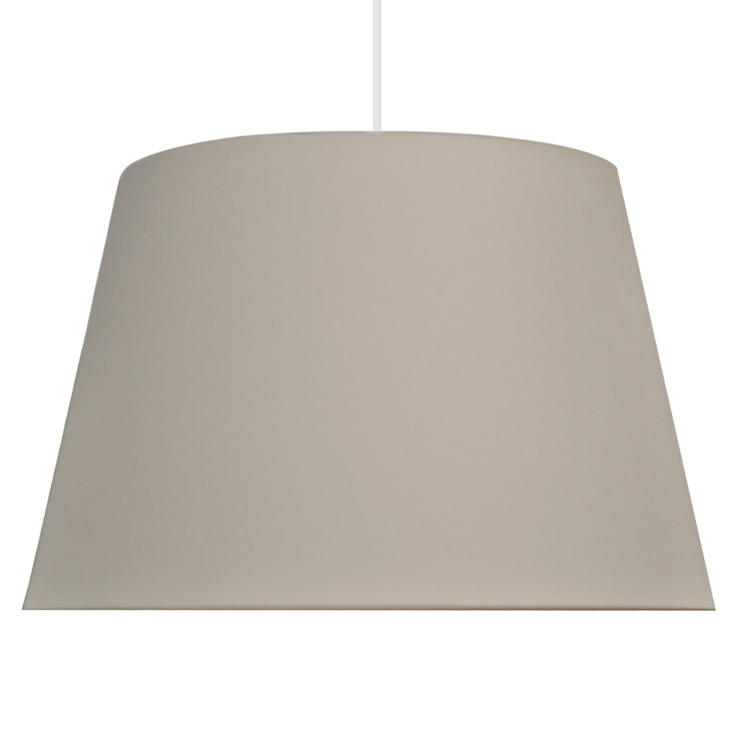 Ciemnobeżowa lampa stożek - Youngdeco
