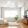 Biała lampa stożek - Youngdeco