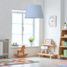Błękitna lampa stożek - Youngdeco