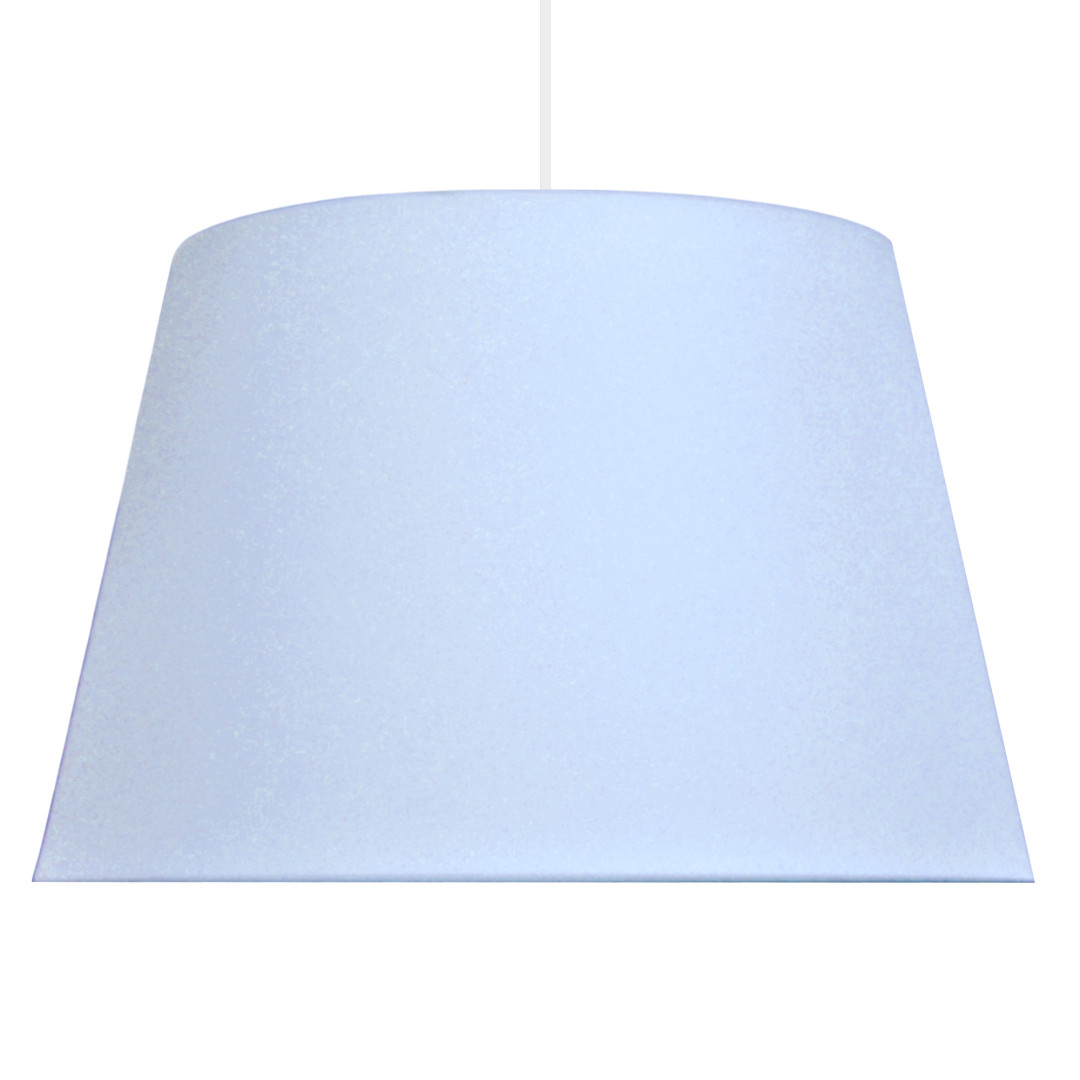 Błękitna lampa stożek - Youngdeco