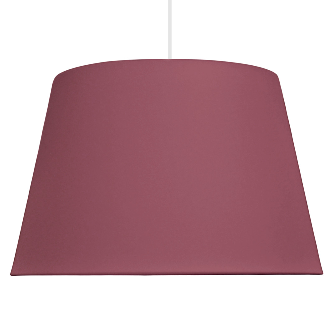 Brudnoróżowa lampa stożek Youngdeco