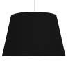 Czarna lampa stożek - Youngdeco