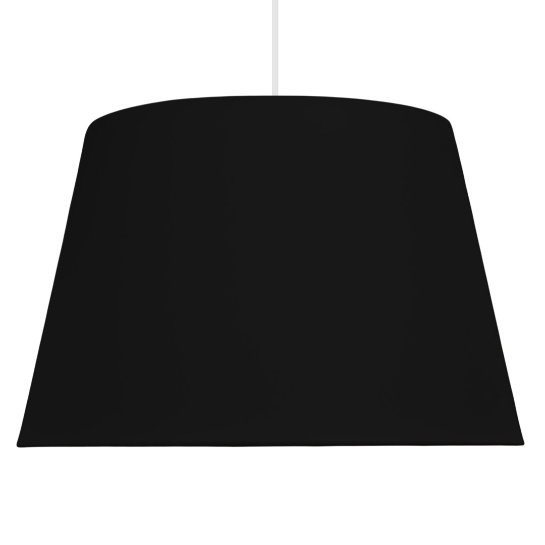 Czarna lampa stożek - Youngdeco