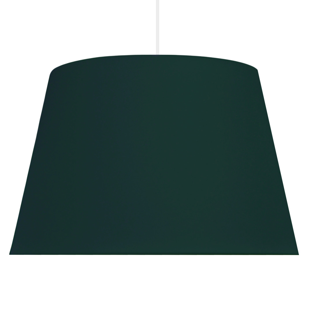 Ciemnozielona lampa stożek - Youngdeco