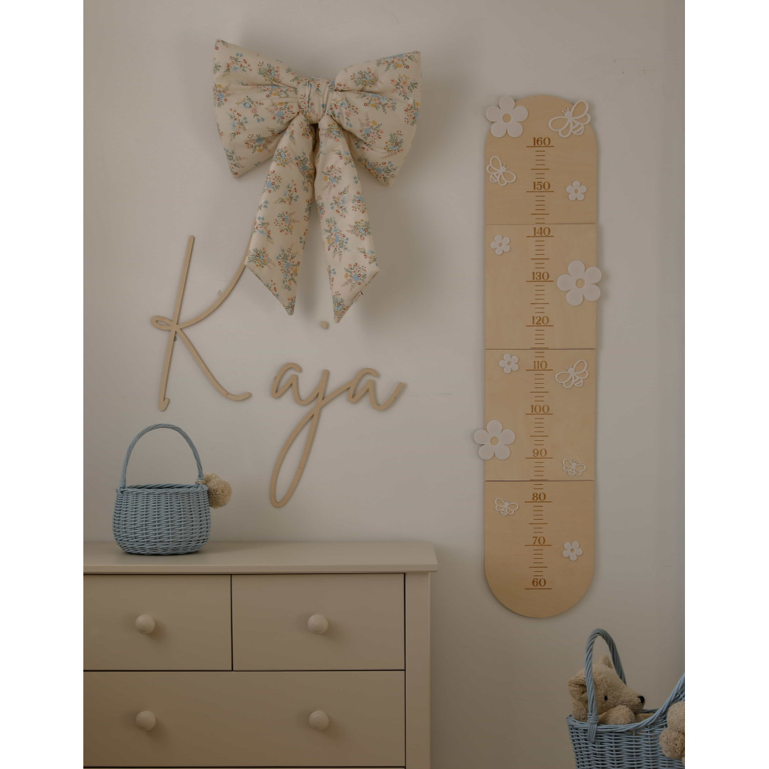 Drewniana dekoracja ścienna imię dziecka personalizowany napis