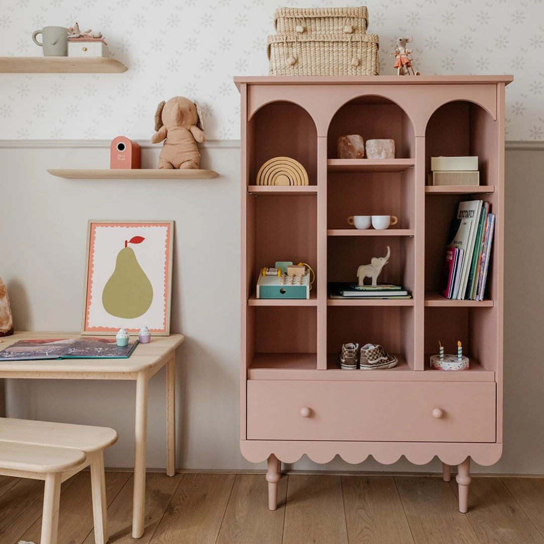 Regał Róż Babushka Wood Luck biały - MySweetRoom