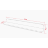 Półka prosta Reli