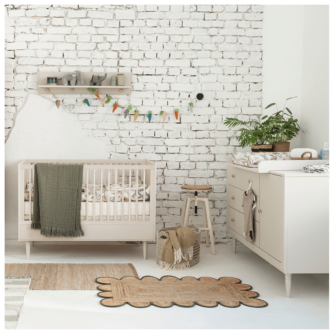 Pinio Petite łóżeczko 120x60 szampański