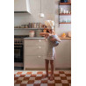 Dywan bawełniany Kitchen Tiles Toffee 90x130 cm Lorena Canals