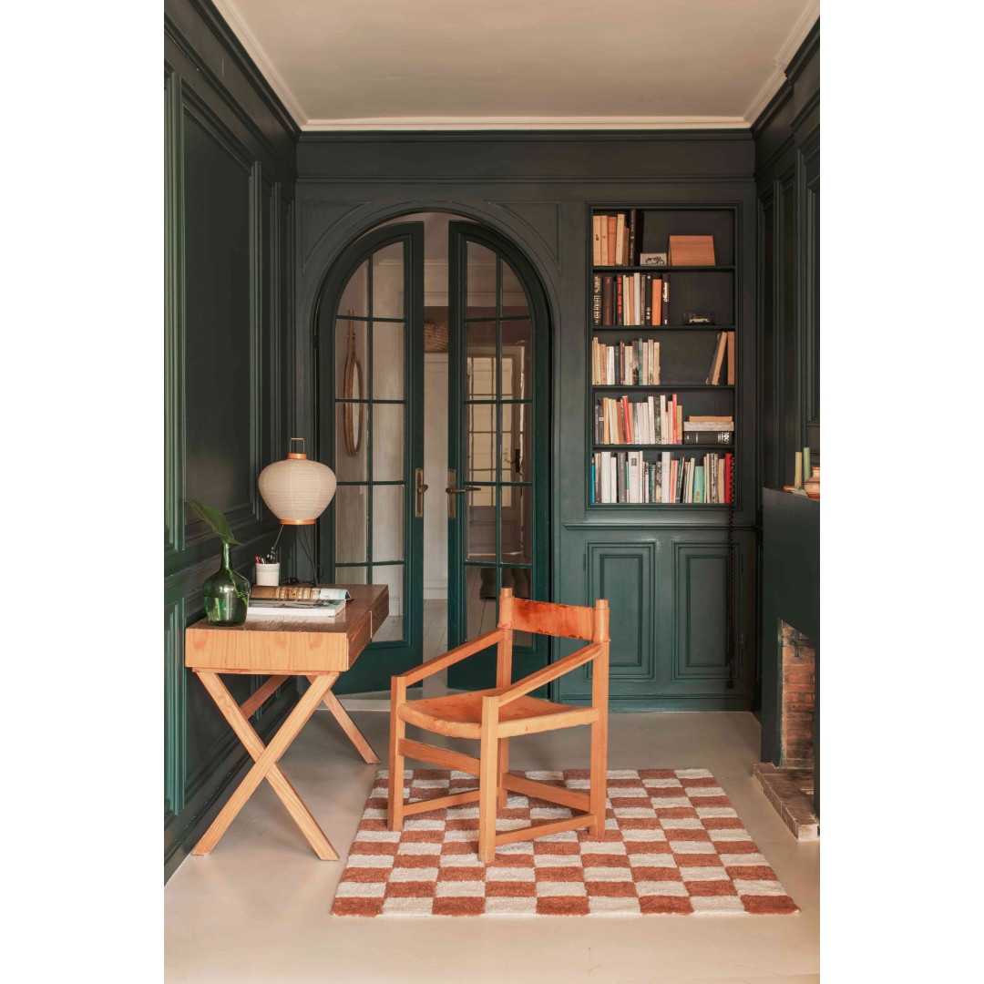 Dywan bawełniany Kitchen Tiles Toffee 90x130 cm Lorena Canals