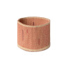 Ręcznie pleciony kosz Lorena Canals – Terracotta Silent Geometry