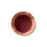 Ręcznie pleciony kosz Lorena Canals – Terracotta Silent Geometry