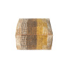 Dwustronna pufa Lorena Canals – Ochra Silent Geometry