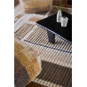 Dwustronna pufa Lorena Canals – Ochra Silent Geometry