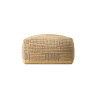 Dwustronna pufa Lorena Canals – Ochra Silent Geometry