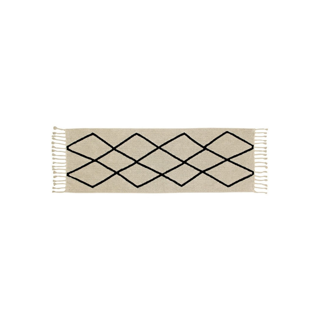 Lorena Canals Dywan bawełniany Bereber Beige P 80 x 230 cm