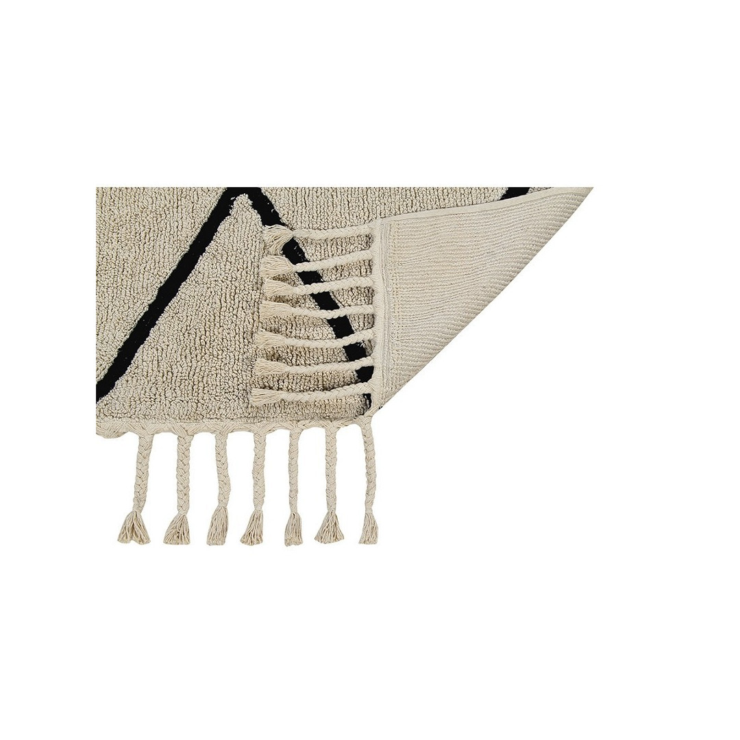 Lorena Canals Dywan bawełniany Bereber Beige P 80 x 230 cm