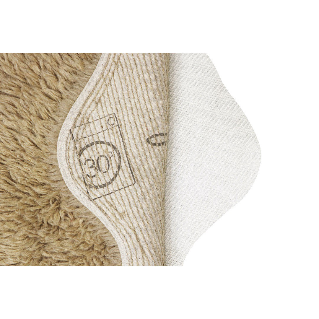 Dywan wełniany Woolly Beige 75x110 cm Lorena Canals