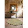 Dywan bawełniany Monstera Olive 200x285 cm Maxi Rugs Lorena Canals