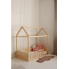 Bellamy Wood Nest łóżko domek Montessori 90x200
