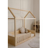 Bellamy Wood Nest łóżko domek Montessori 90x200