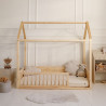 Bellamy Wood Nest łóżko domek Montessori 90x200