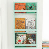 Bambooko Półka na książki – biblioteczka wąska - MySweetRoom