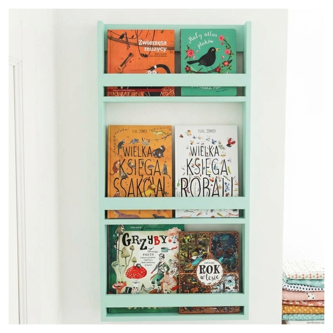 Bambooko Półka na książki – biblioteczka wąska - MySweetRoom