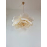 Lampa wisząca kremowy kwiat PEONIA średnica 70cm