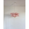 Lampa wisząca kwiat Peonia Jasno-różowa