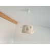 Lampa Boho z Tęczą i Pomponami | Styl Makrama