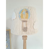 Lampa nocna Balony i Chmurki – boho handmade