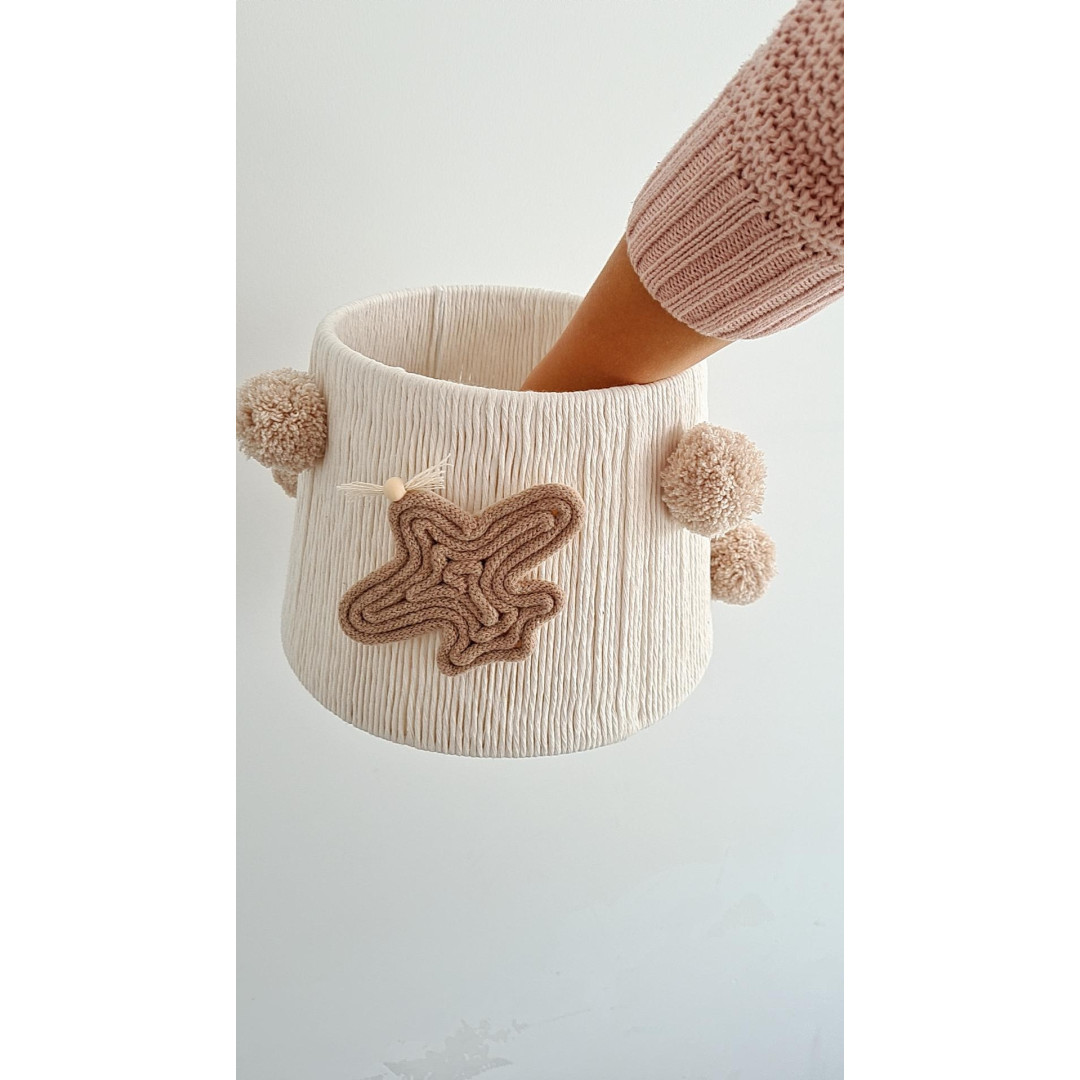 Lampka nocna „Boho Samoloty” – rękodzieło i przytulny klimat