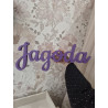 OUTLET Napis z drewna Jagoda