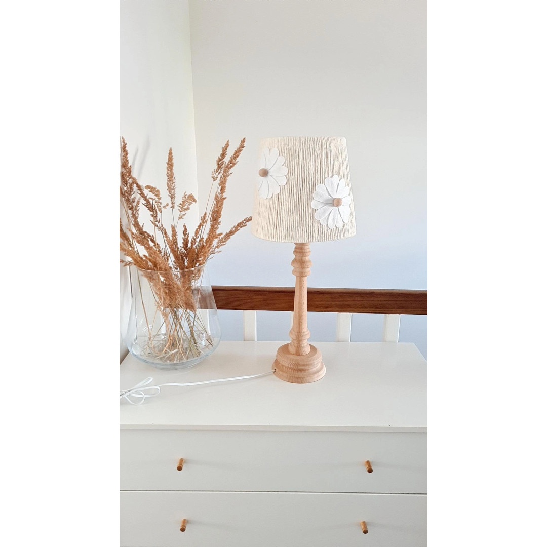 Lampka nocna dla dzieci „Stokrotki Boho”