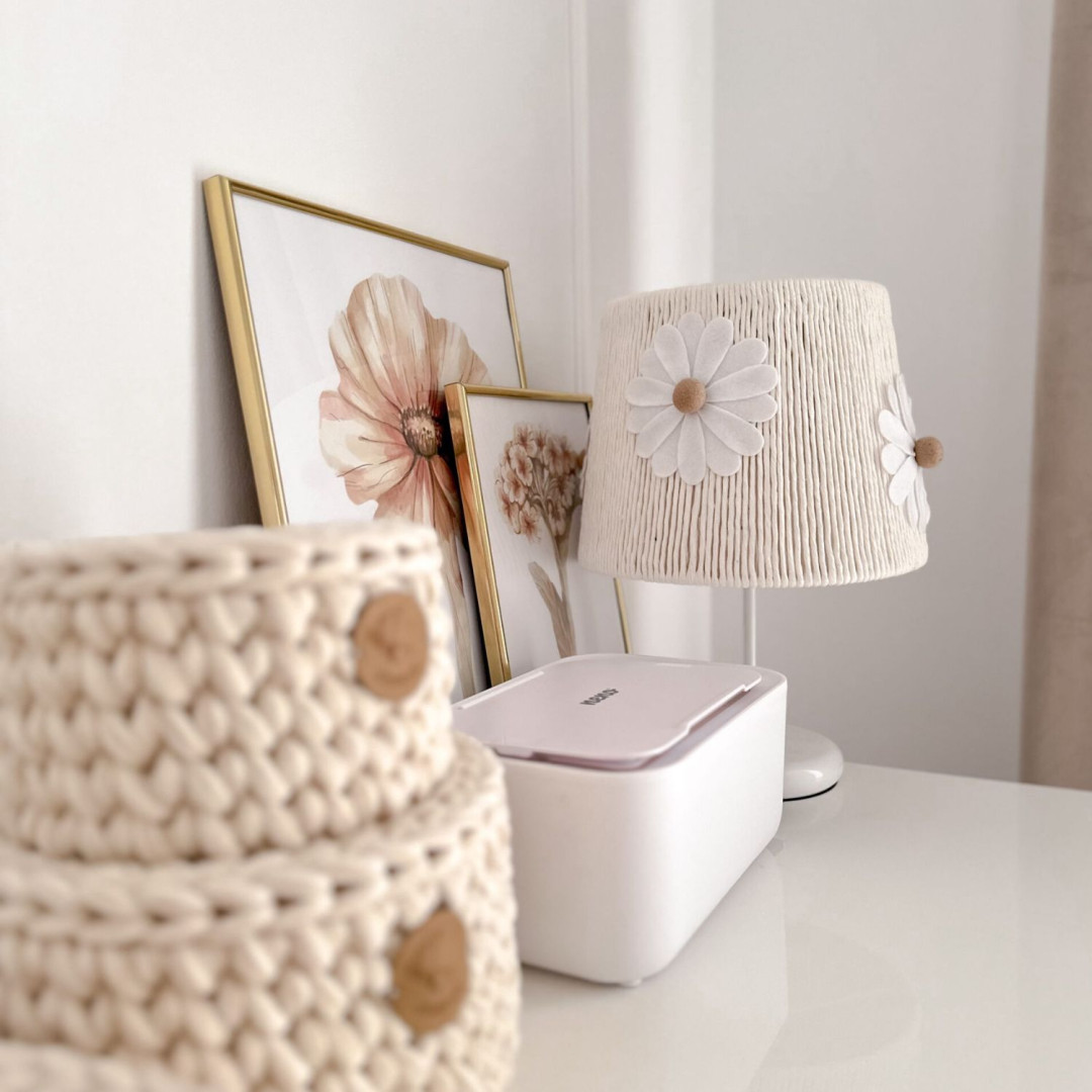 Lampka nocna Stokrotki Boho – przytulne światło dla dzieci