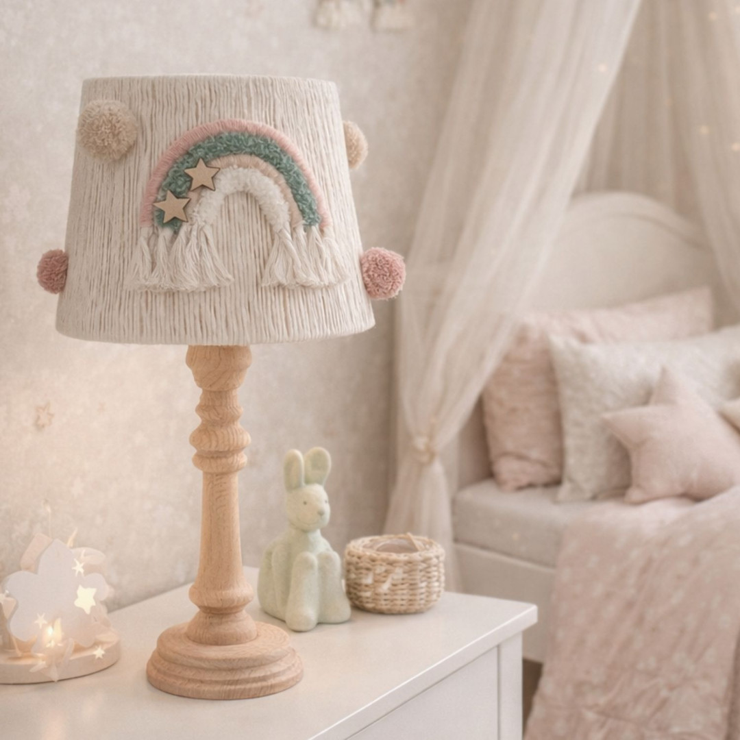 Lampka nocna Zimowe Tęcze – światło pełne spokoju