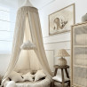 Baldachim Boho Twist fi50 z Biały - MySweetRoom