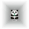 Nakładka metalowa na front Pixel Panda Young Users Next