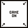 Nakładka metalowa na front Game On czarna Young Users Next