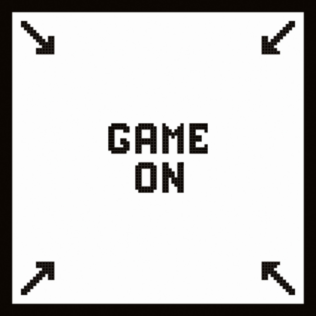 Nakładka metalowa na front Game On czarna Young Users Next
