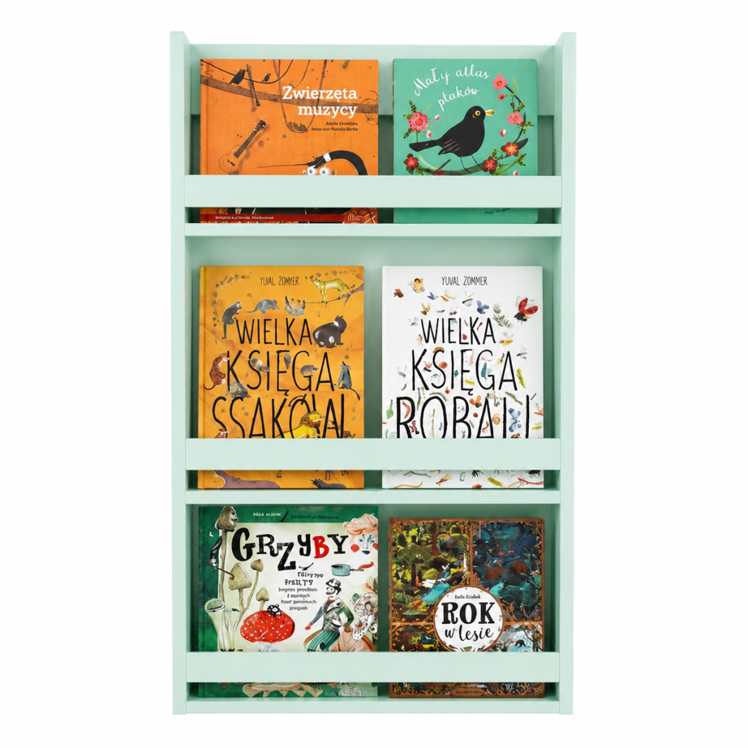 Bambooko Półka na książki – biblioteczka wąska - MySweetRoom